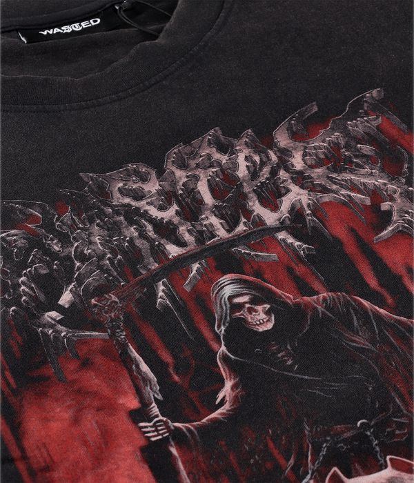 Wasted Paris Hell Gate T-Shirt (faded black)