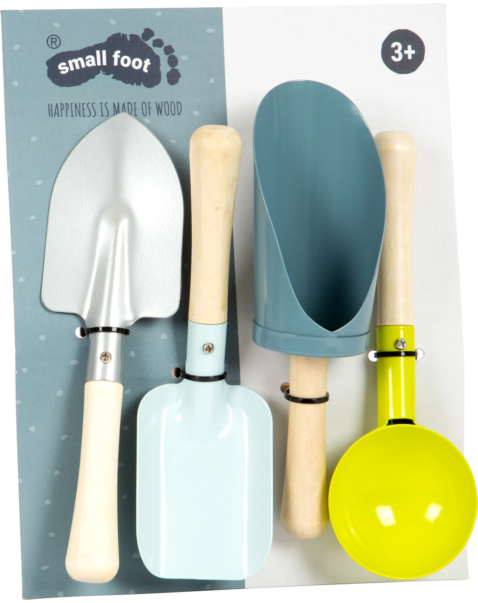 Handschaufel-Set TREND 4-teilig