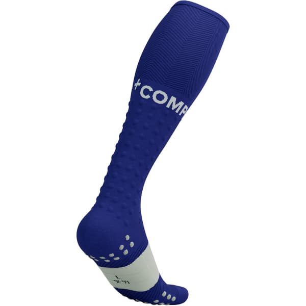 Chaussette compression COMPRESSPORT FULL SOCKS RUN DAZZLING BLUE/SUGAR SWIZZLE