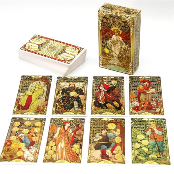 Vakre Tarotkort i jugend-stil