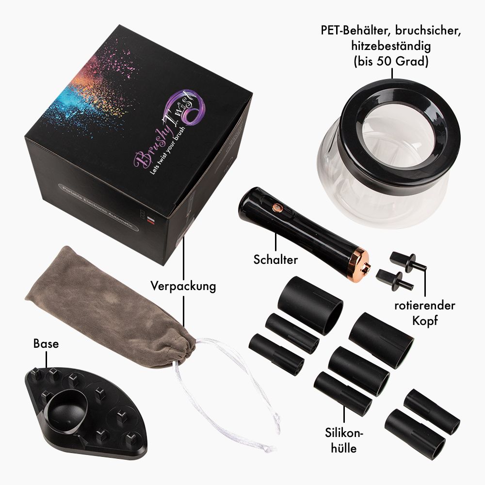 Brushy Twist - Make-Up Pinsel Reiniger