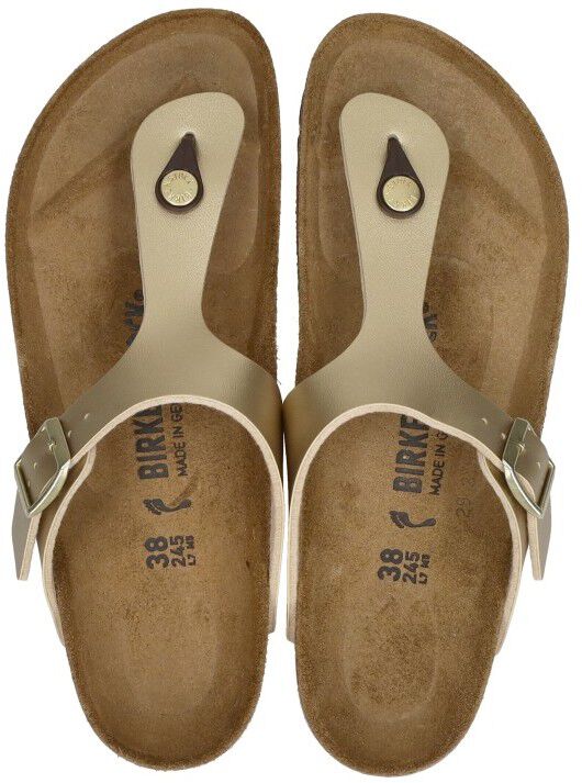 Birkenstock Gizeh goudkleur