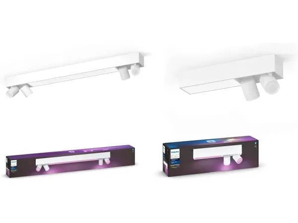 Philips Hue White Color Ambiance Centris 4-Spot Hvid - BT