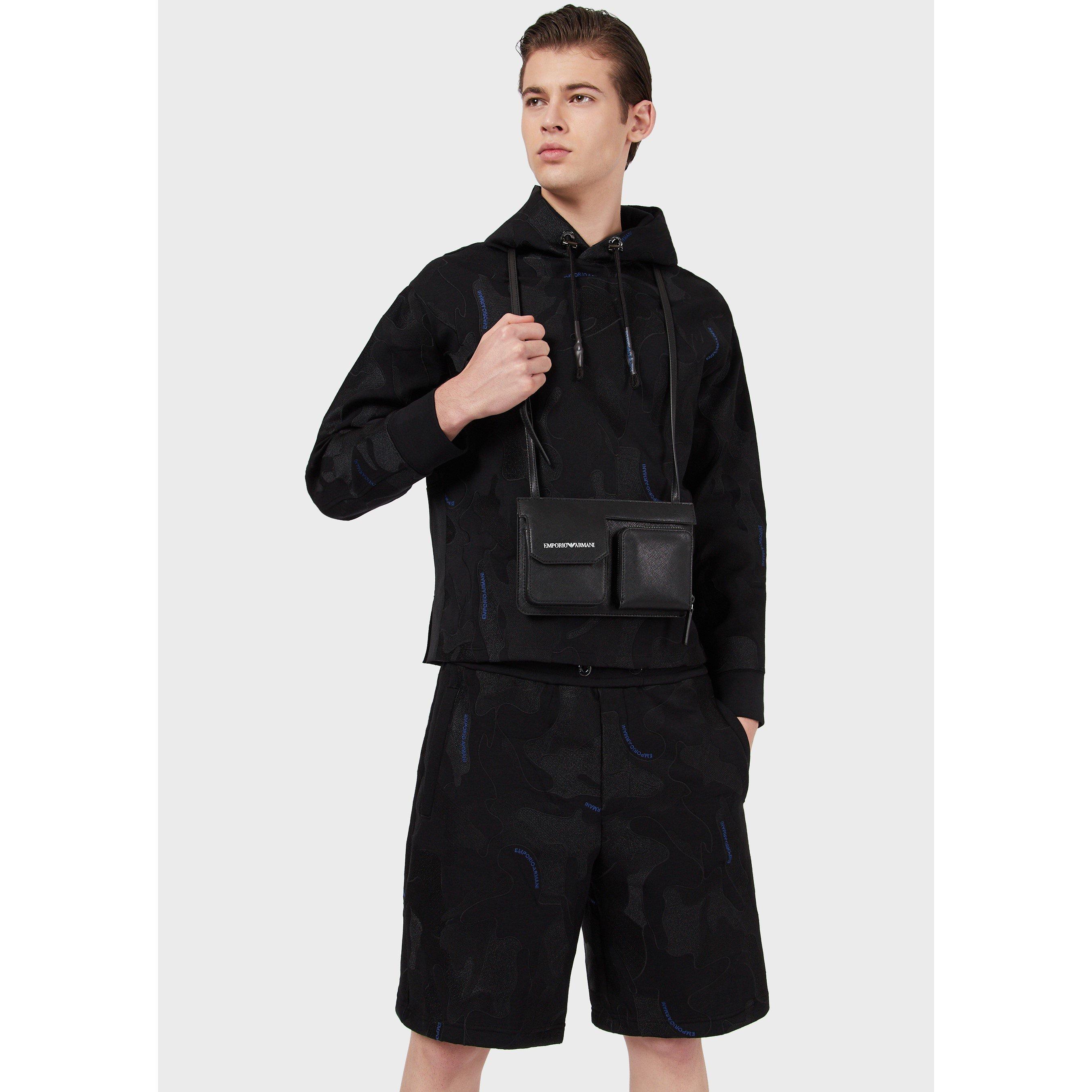 Emporio Armani Printed Hoodie
