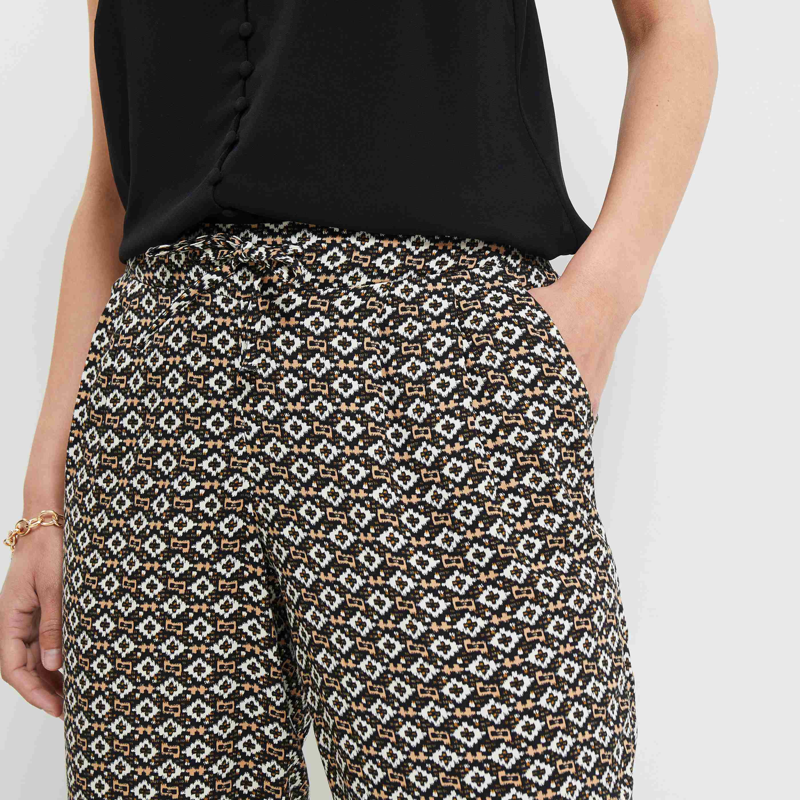 Pantalon fluide femme - IMPRIME