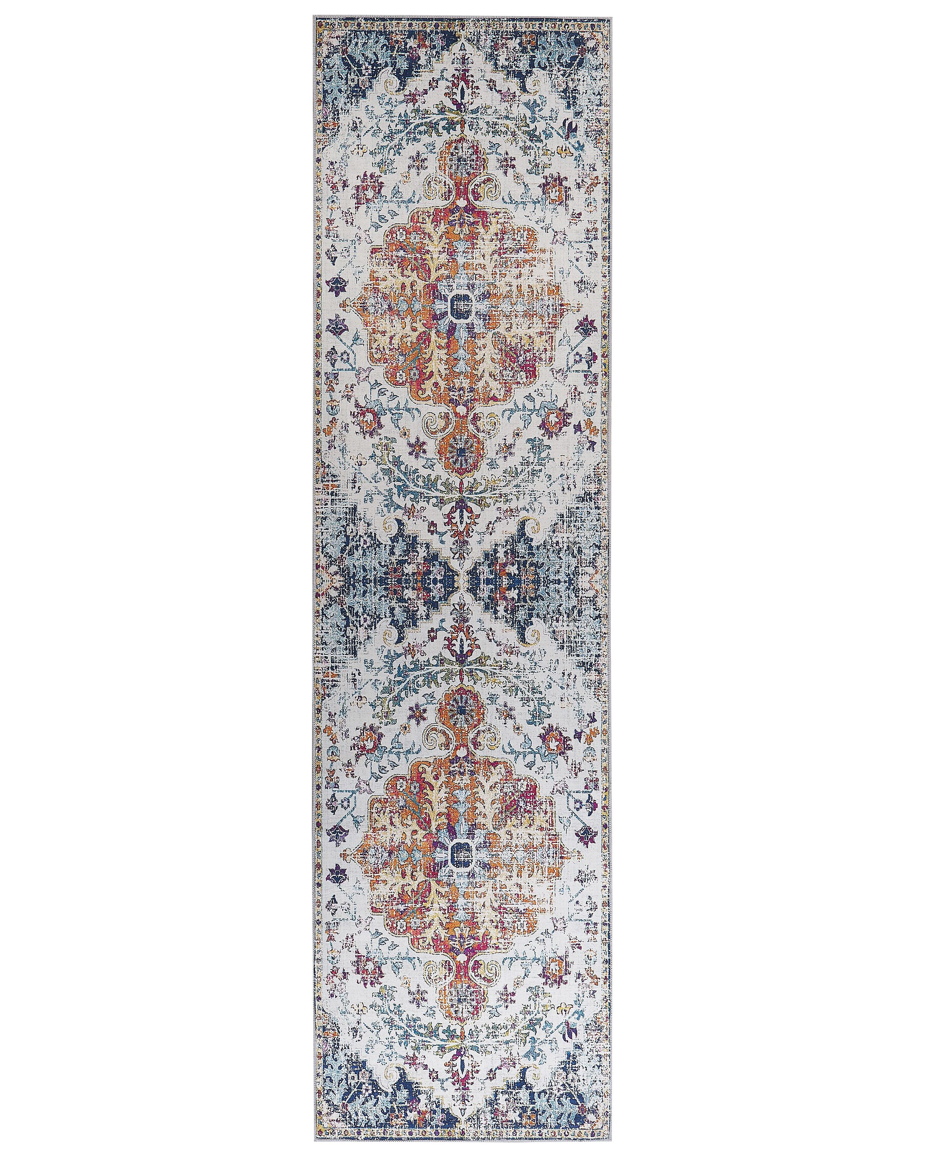 Vloerkleed ENAYAM Meerkleurig 80 x 300 cm