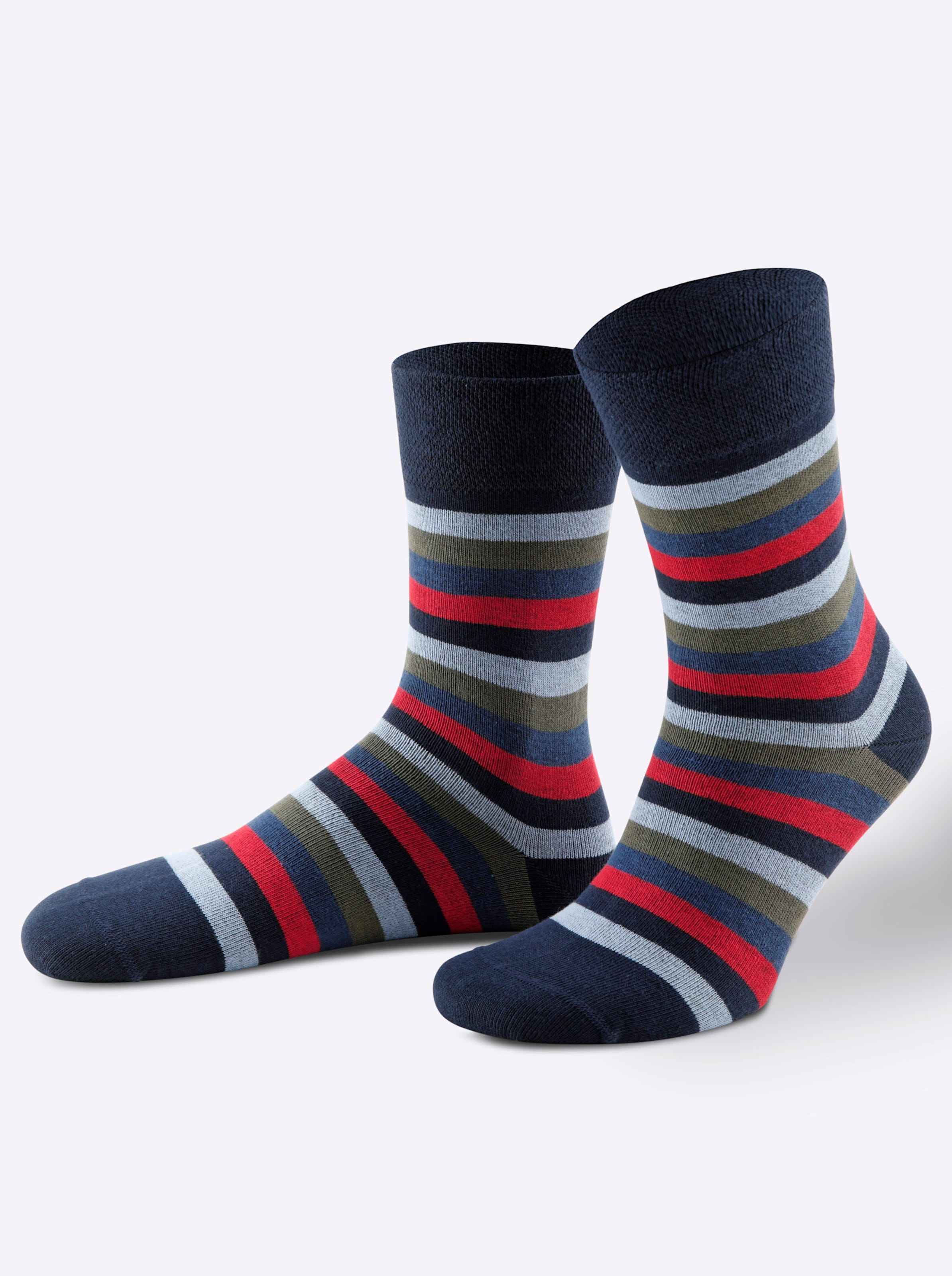 wäschepur Socken in farbig-sortiert