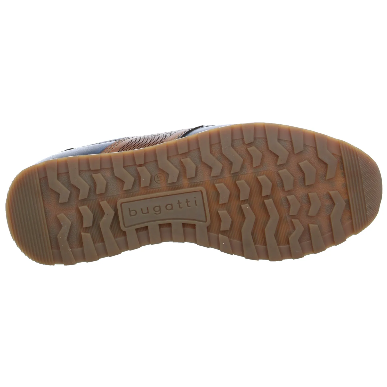 BUGATTI SHOES Halbschuhe Sneaker Blau Leder