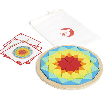 Classic World Mandala Blocks Spill
