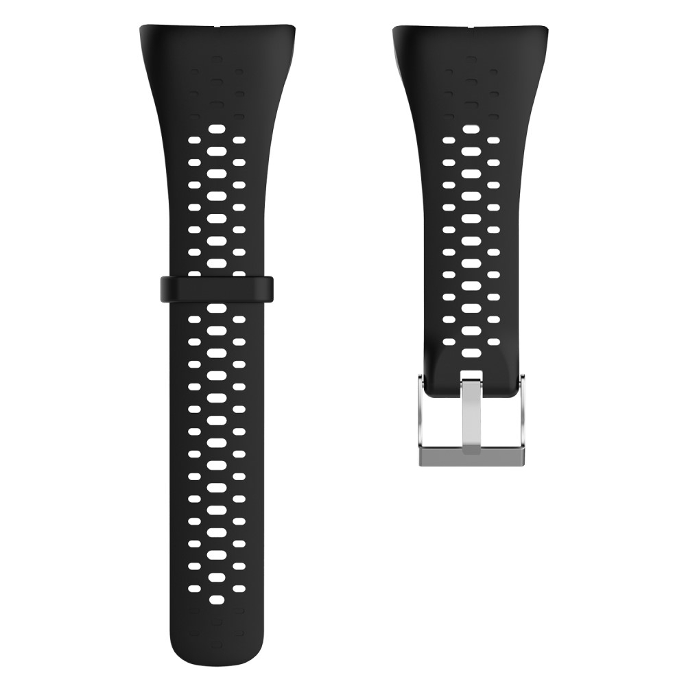 Polar M400 / M430 Ersatz Sport Armband aus Silikon (Gelenkumfang 195-250mm) - Schwarz