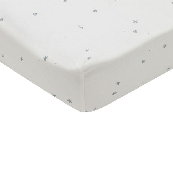 Jollein Hoeslaken Jersey Twinkling Sea Green 40/50 x 80/90 cm