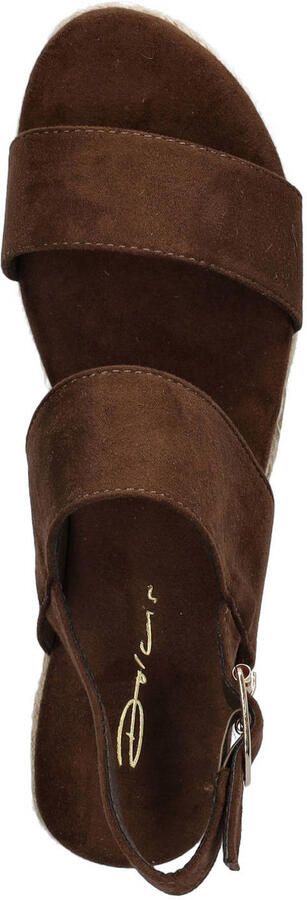 Dolcis espadrilles bruin