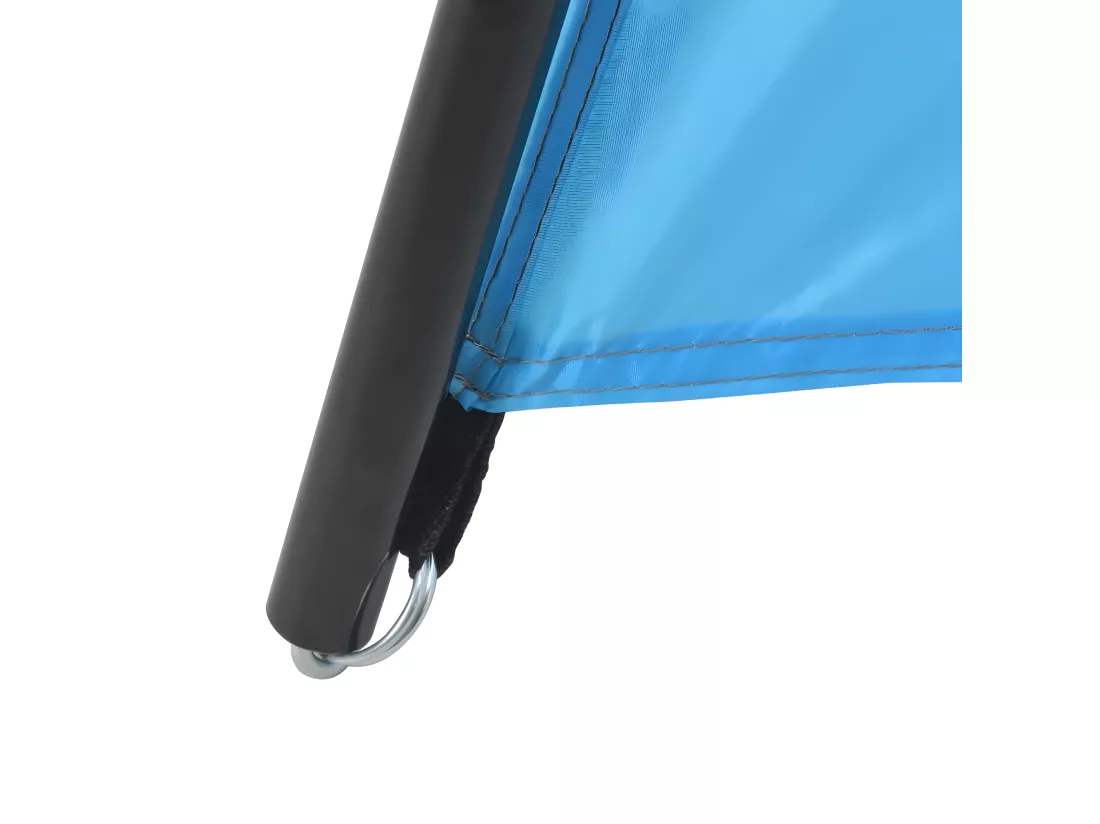 Prolenta Premium - Tente de piscine Tissu 590x520x250 cm Bleu