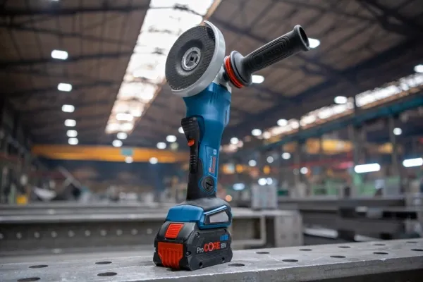 Bosch GWX 18V-15 PSC PROFESSIONAL, 11000 rpm, 12,5 cm, Batteri, 8 At, 2,3 kg, Børsteløs motor