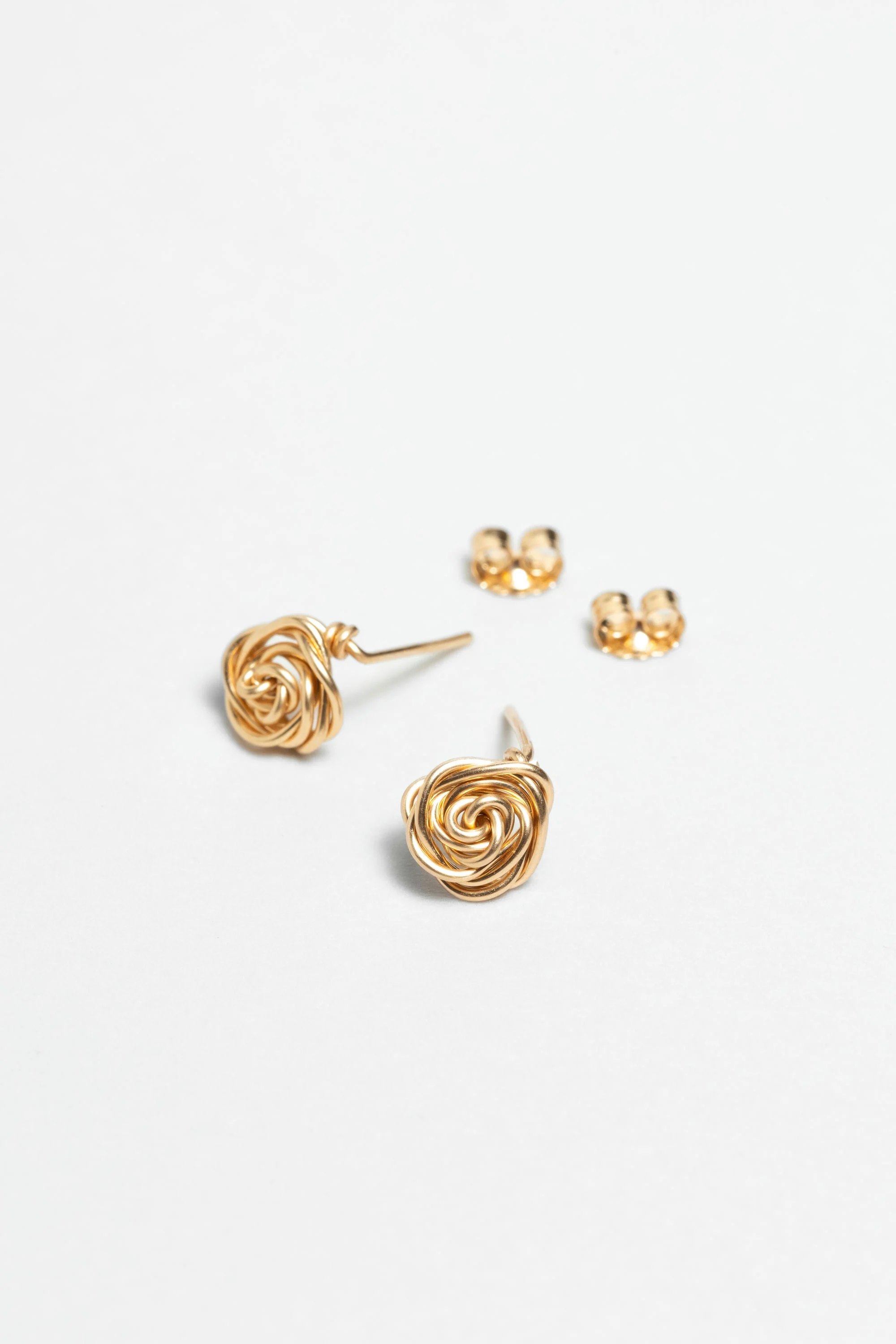 Puces rosa or 750 | Doré