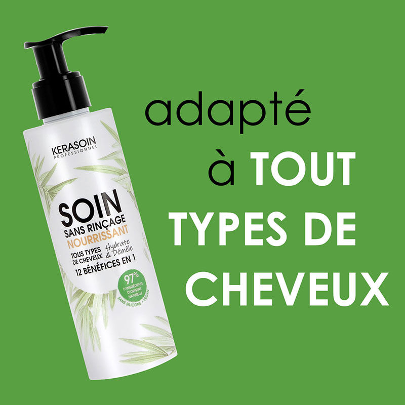Soin sans rinçage nourrissant 12 en 1 Gamme Nature