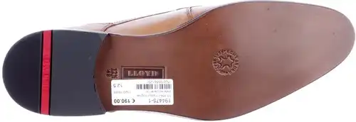10-354-13 Lloyd cognac K - maat 15 veterschoen cognac - maat 15 Calandschoen