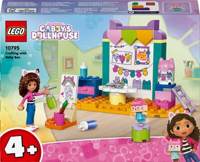 LEGO Gabby's Dollhouse 10795 Lag ting med Baby Boks
