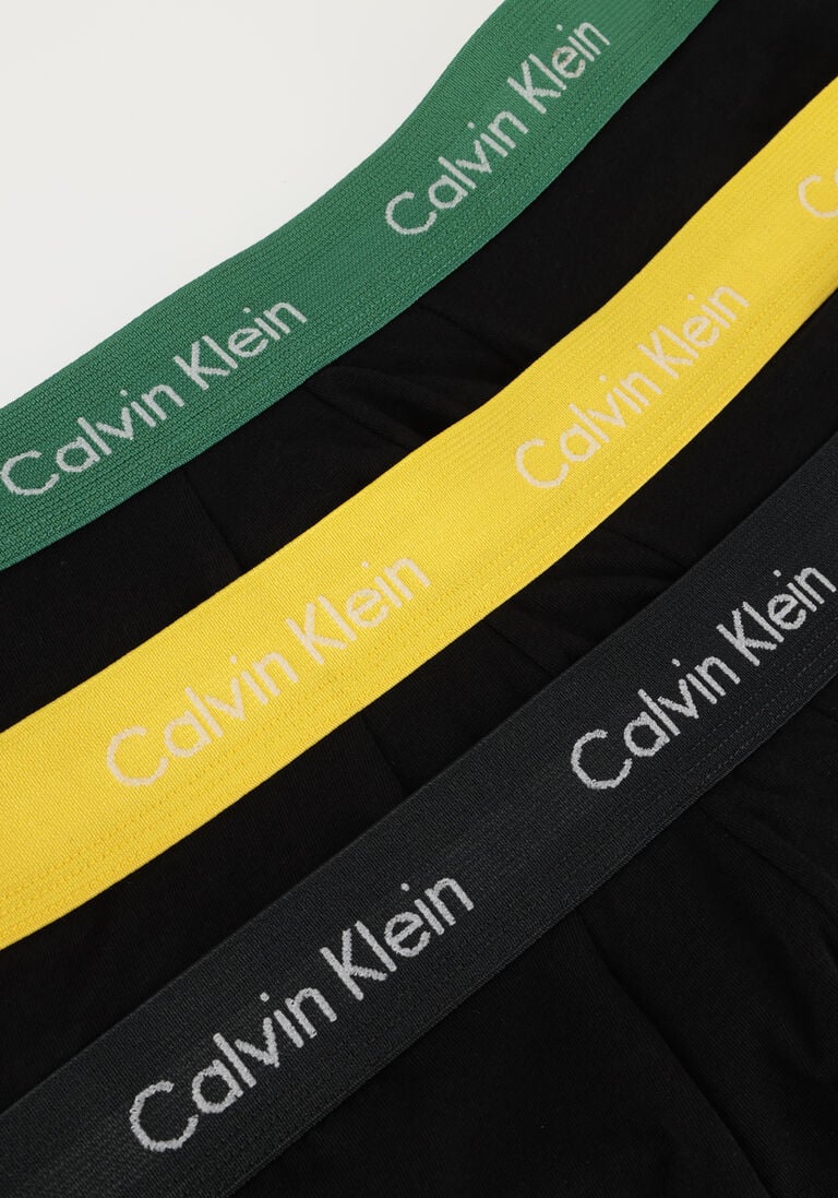 CALVIN KLEIN UNDERWEAR zwarte calvin klein underwear boxershort low rise trunk 3pk