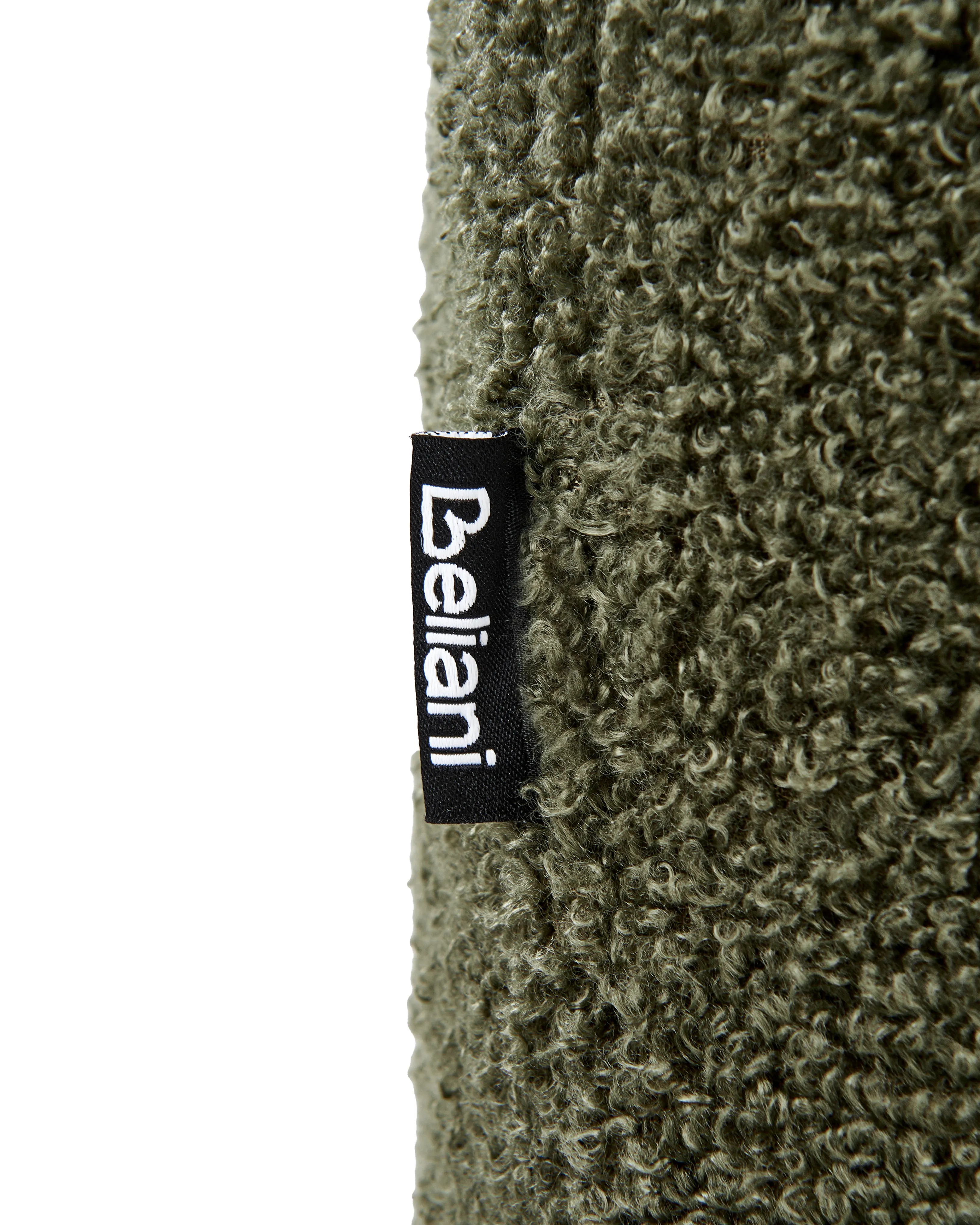 Fauteuil AGERUP Bouclé Donkergroen