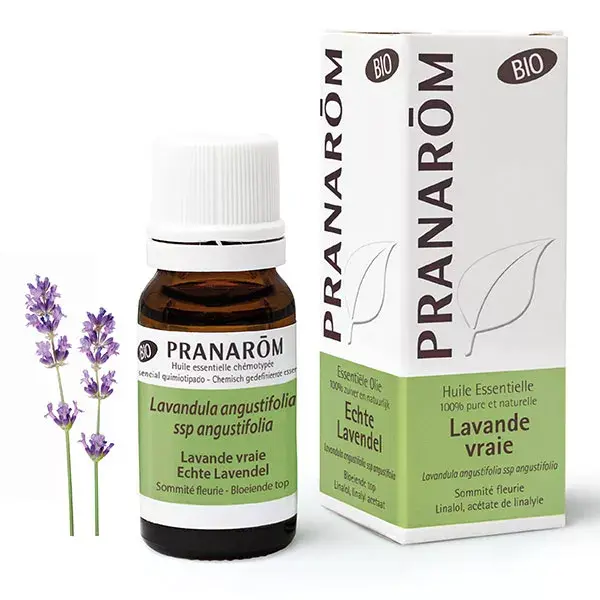 Óleo Essencial de Lavanda Verdadeira Orgânica Pranarom 10ml