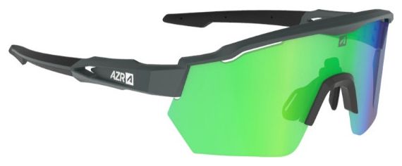 Lunettes AZR Race RX Carbone Mat/Noir / Écran Hydrophobe Vert