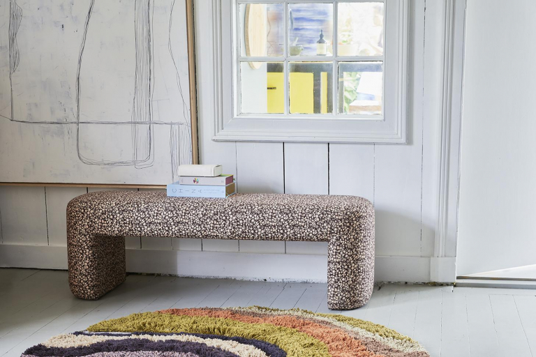 HKliving Round Tufted vloerkleed 150