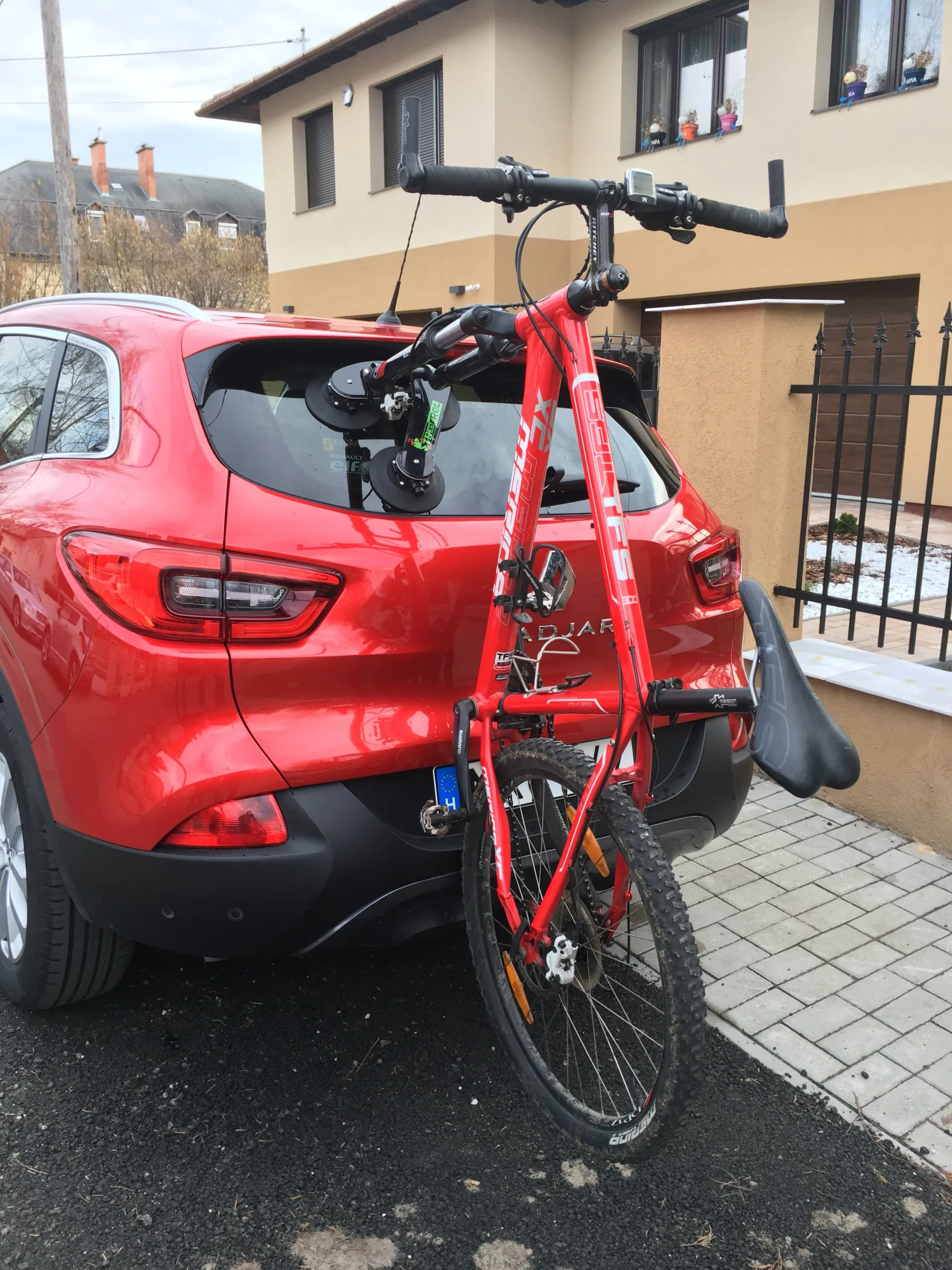 TreeFrog Pro 1 Cykelholder med Sugekopper
