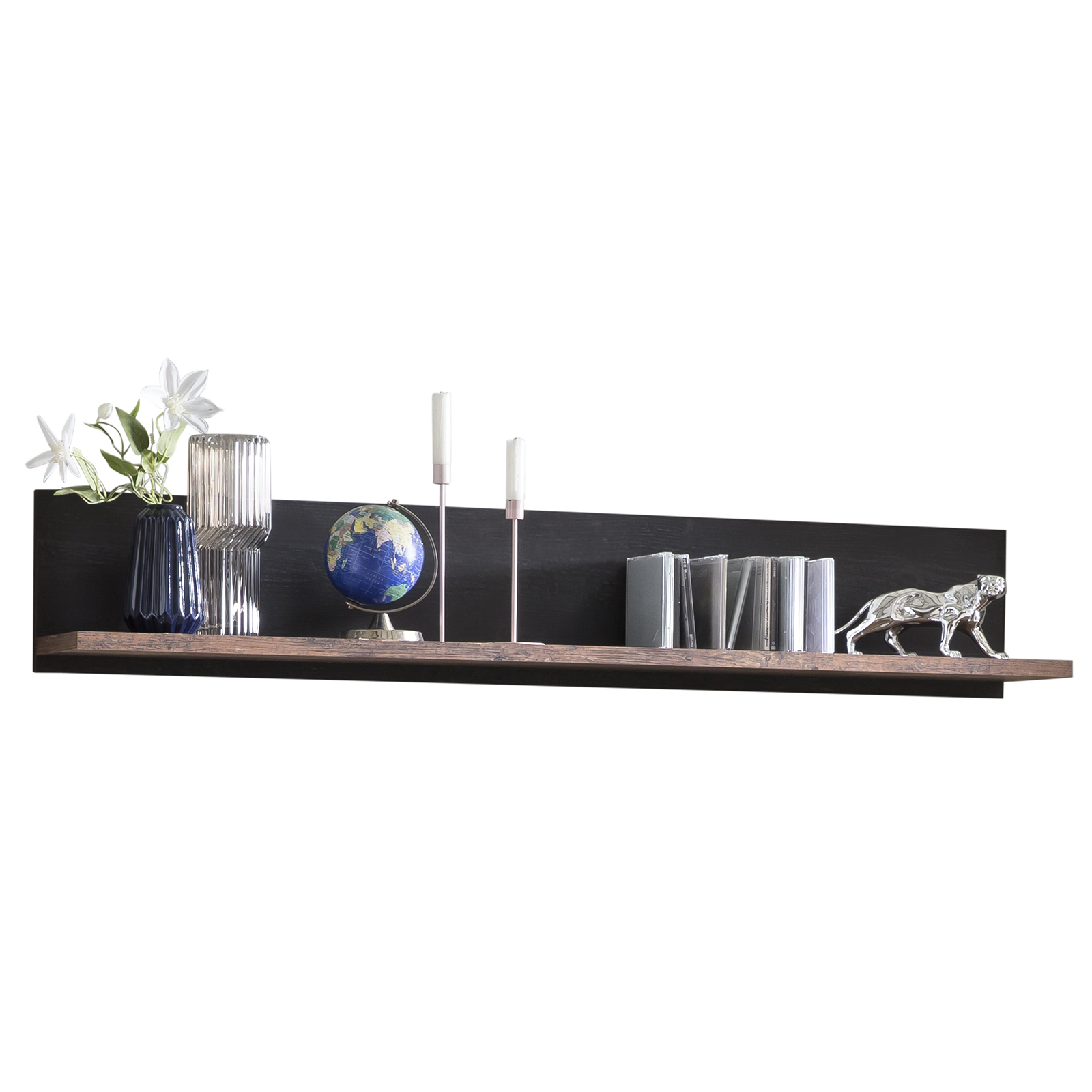 Wandboard - Oldwood-Burned Wood - 135 cm breit