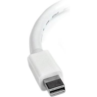 StarTech.com Adaptateur Mini DisplayPort vers HDMI - Convertisseur Vidéo mDP à HDMI - 1080p - Mini DP ou TB 1/2 Mac/PC vers Moniteur/Affichage HDMI - Câble Passif mDP 1.2 vers HDMI - Blanc