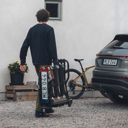 EASYFOLD 3 Veloträger  schwarz  für 3 Velos