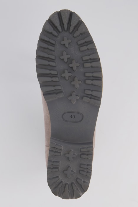Leder-Chelseaboots, Elastikeinsatz, Streifensohle