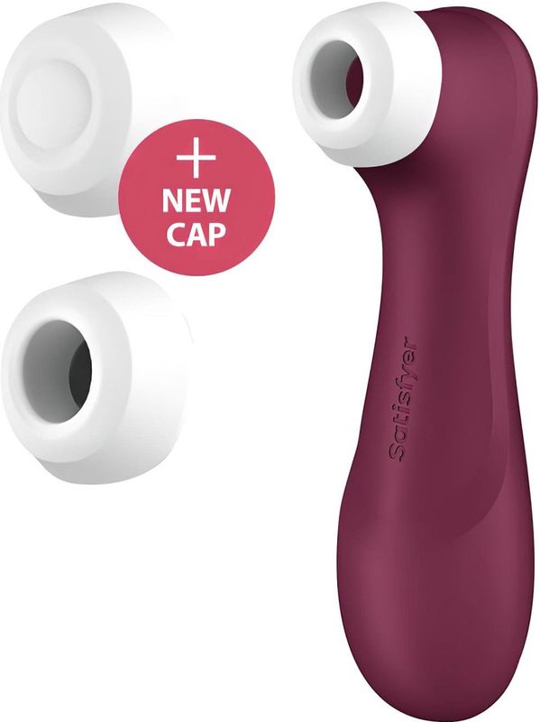 Satisfyer - Pro 2 Generation 3 - Luchtdruk Vibrator - Wijnrood