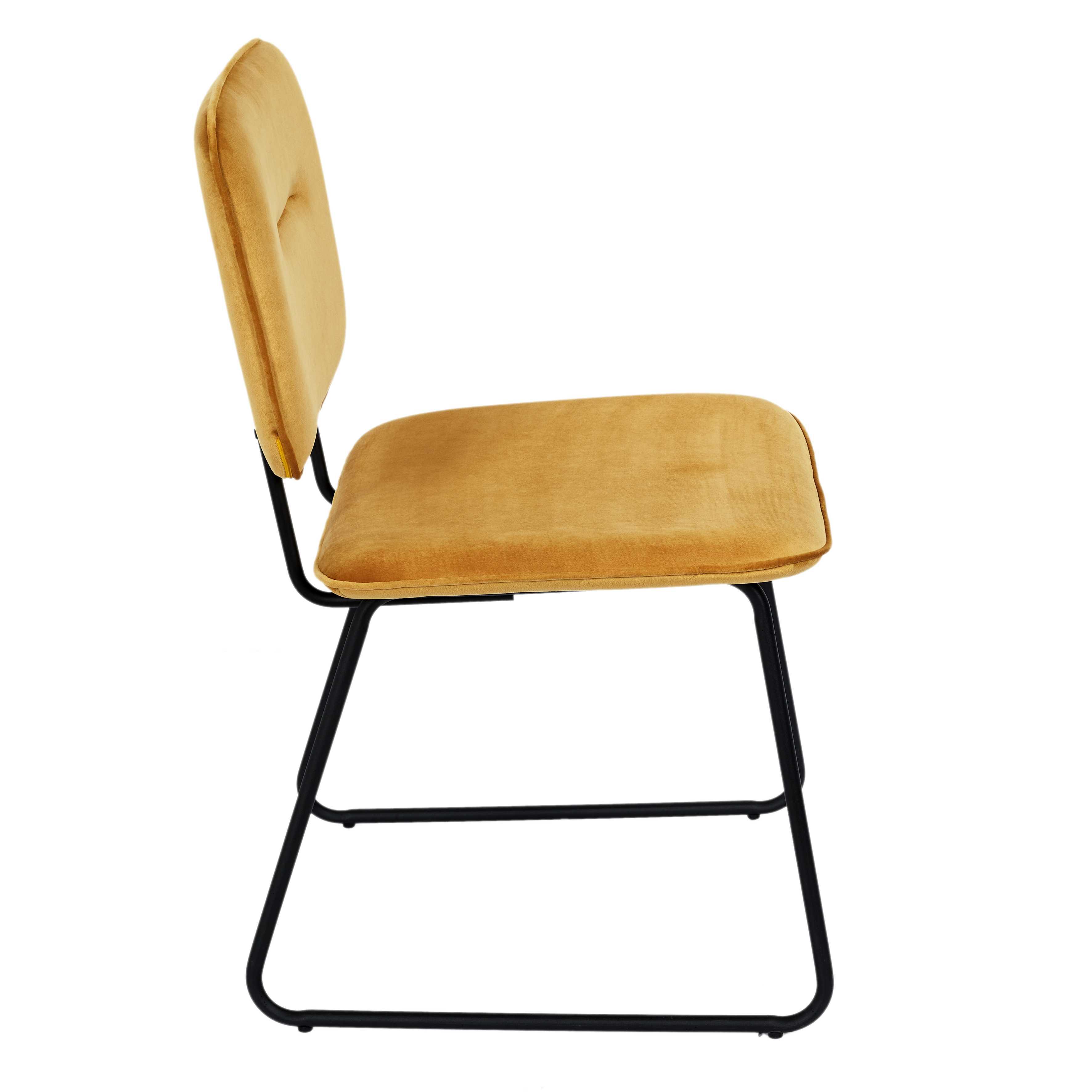 CHAISE ADELE MOUTARDE