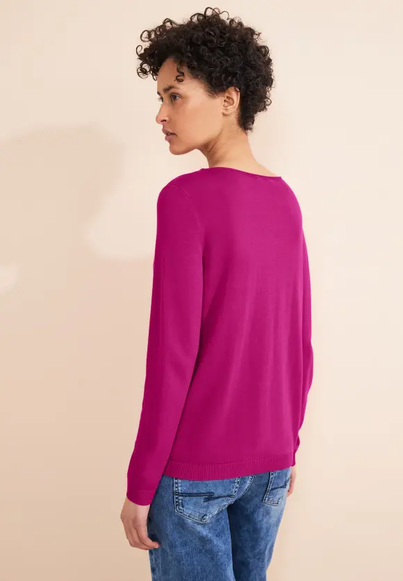 Basic Feinstrickpullover - smell of rose