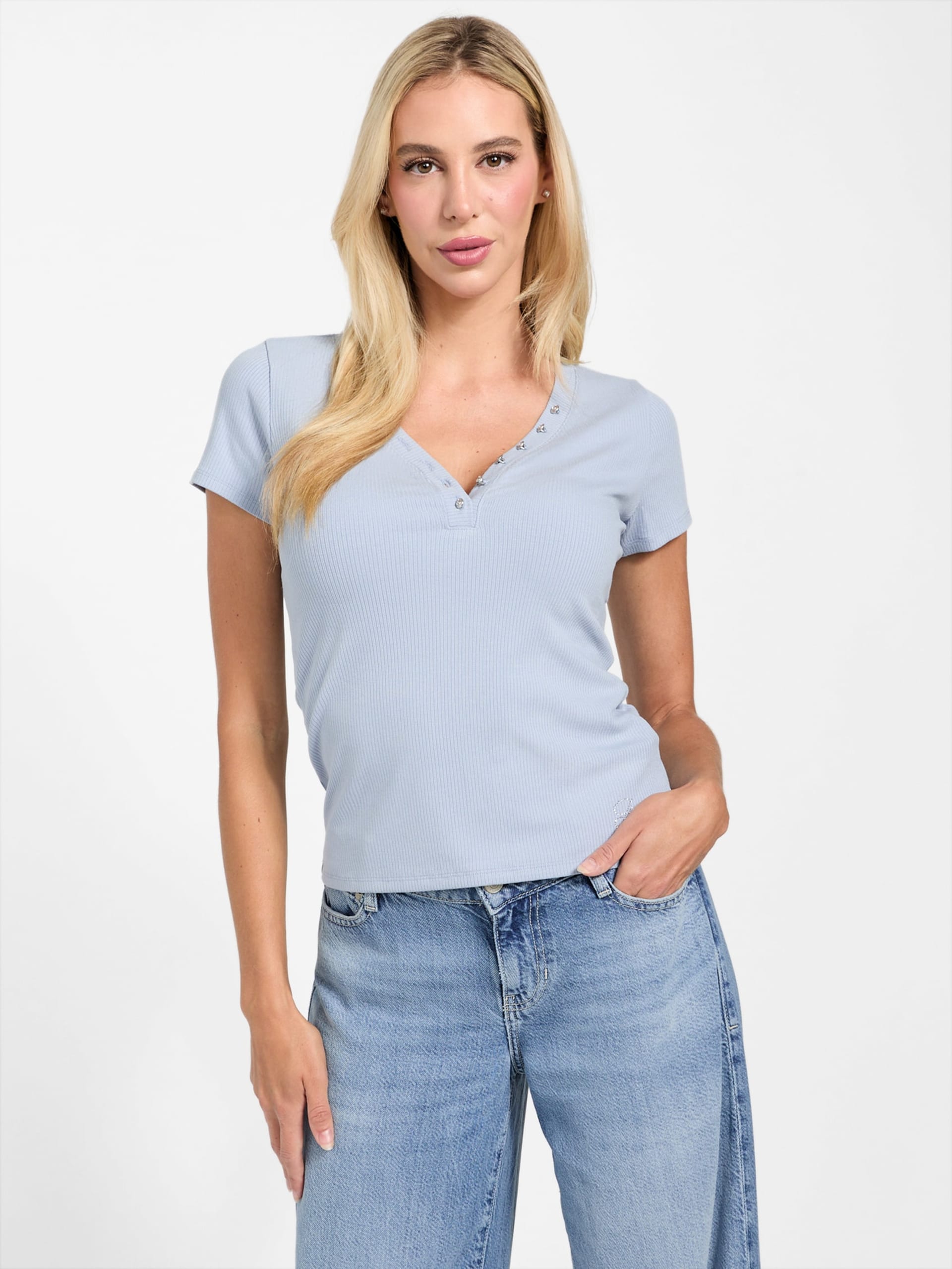 Henley canelada Eco Kyla