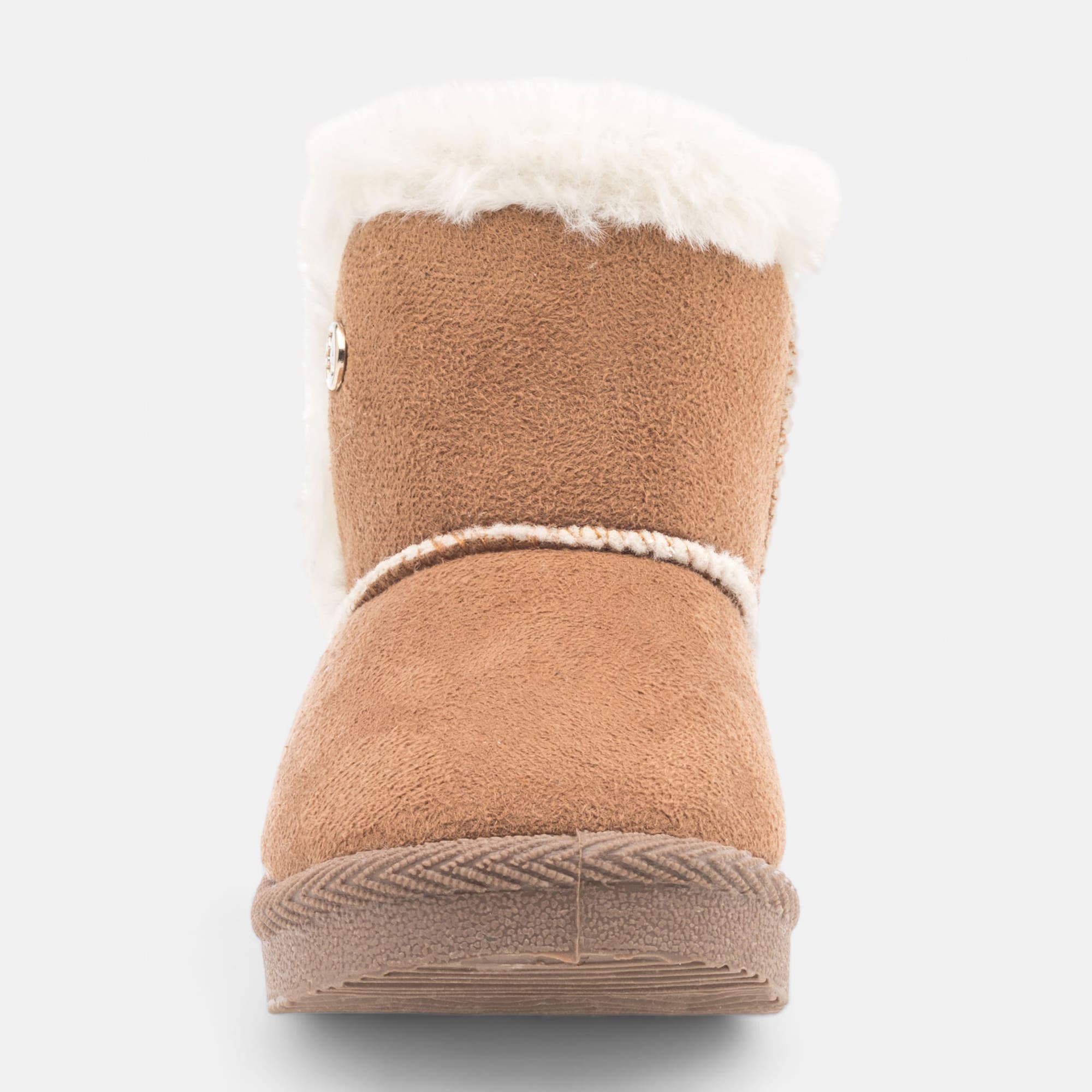 Bottines Bébé fille cognac