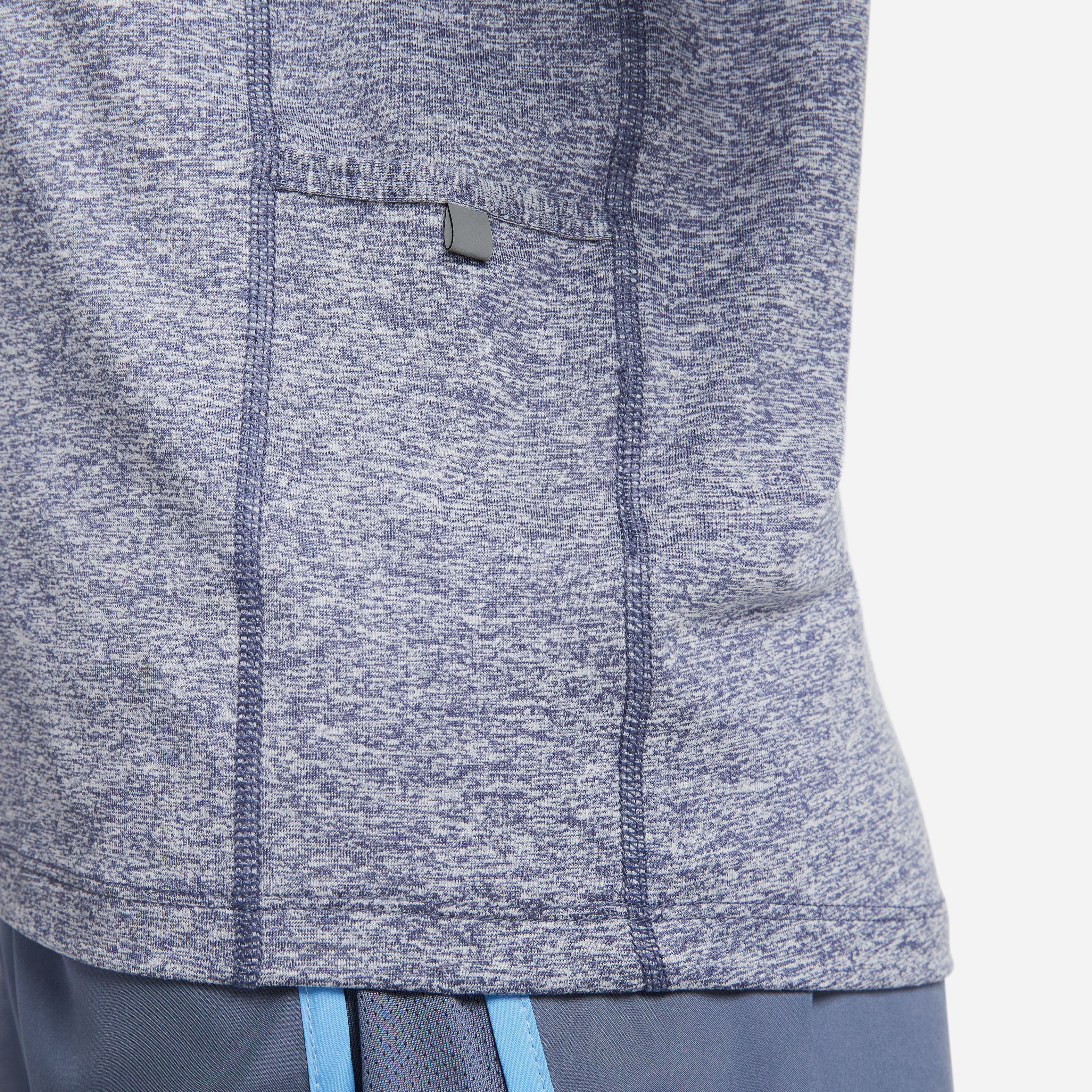 Nike Element Half-Zip Running Haut Manches Longues Femmes - Lilas , Gris