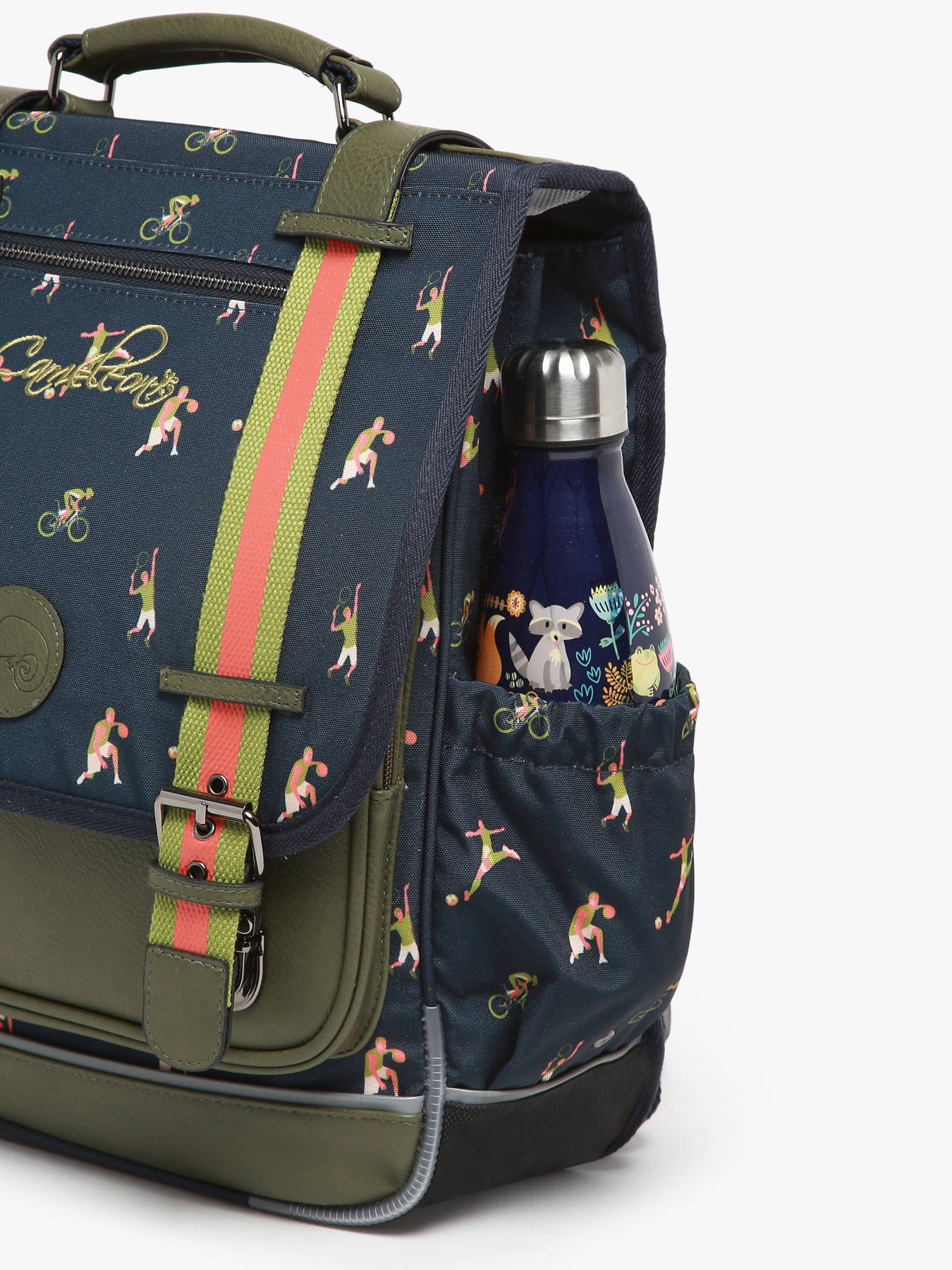 Sac  dos Vintage Urban 2 compartiments CAMELEON