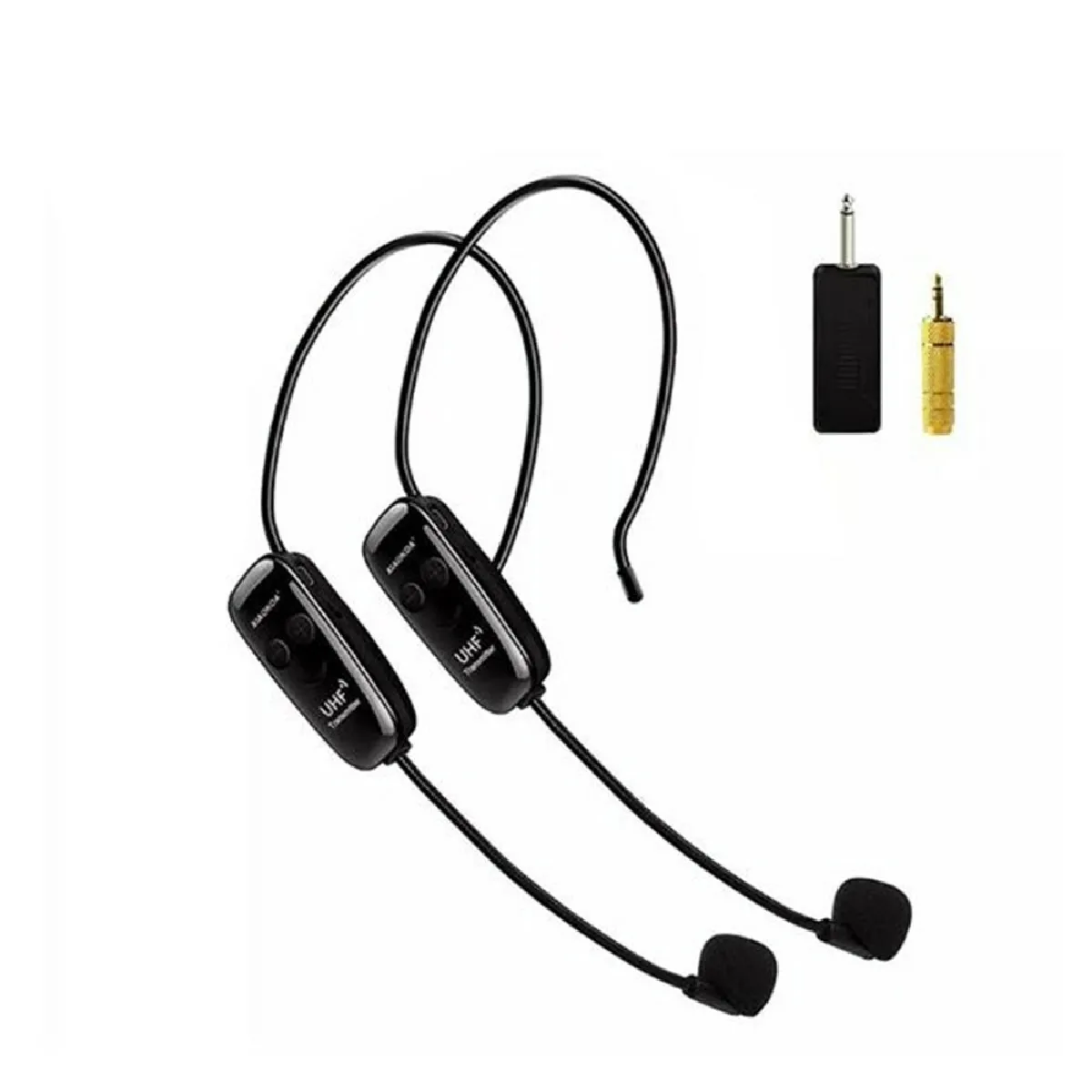 Pack de 2 Microphones Sans Fil