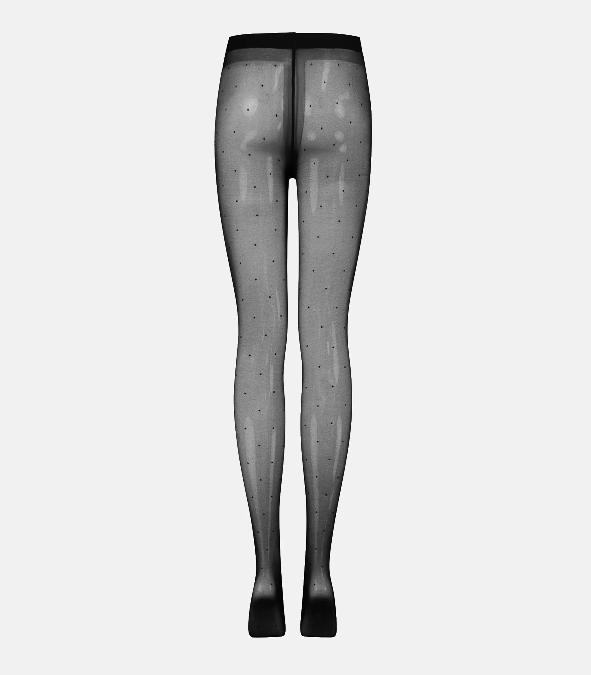 Collants de grossesse transparant confortables 20denavec Petit Pois | Noir