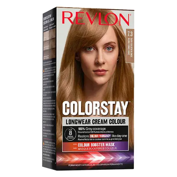 Revlon Colorstay Coloração Permanente nº 7.3 Louro Dourado Escuro 165ml