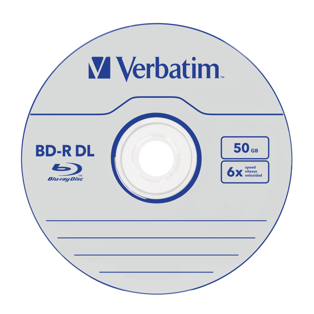 (5er Set) Blu-Ray BD-R Rohlinge mit 50 GB / 6x Geschwindigkeit / Dual Layer Recordable   Jewelcases (43748)