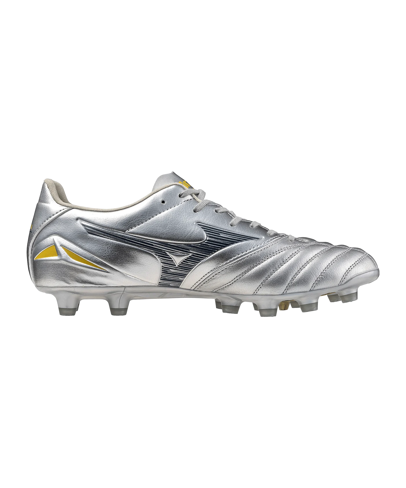 Mizuno Morelia Neo IV Pro FG Platinum Silver Silber F04