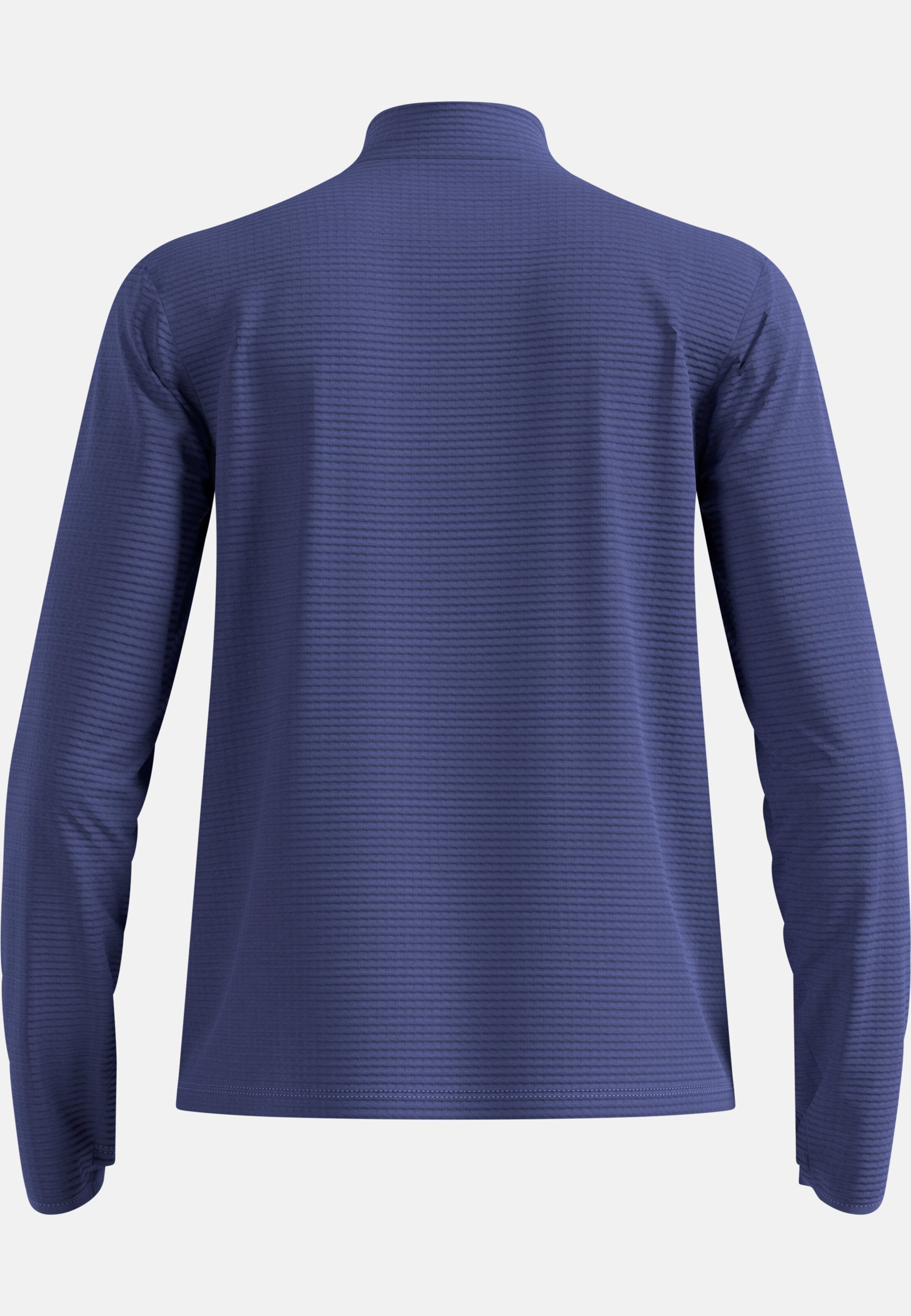 Essentials Thermal Laufshirt mit Halbreissverschluss in Skipper Blue