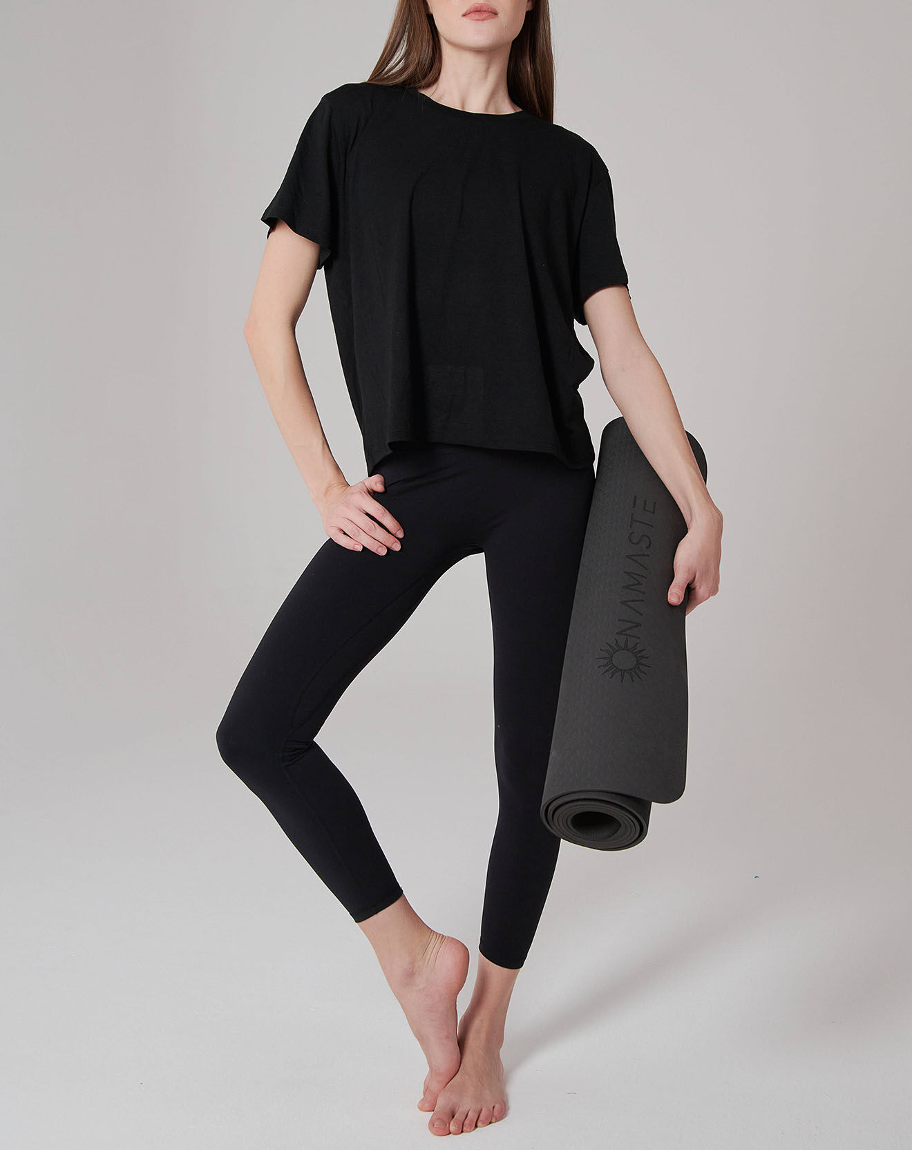 Onamaste T-Shirt Coton noir
