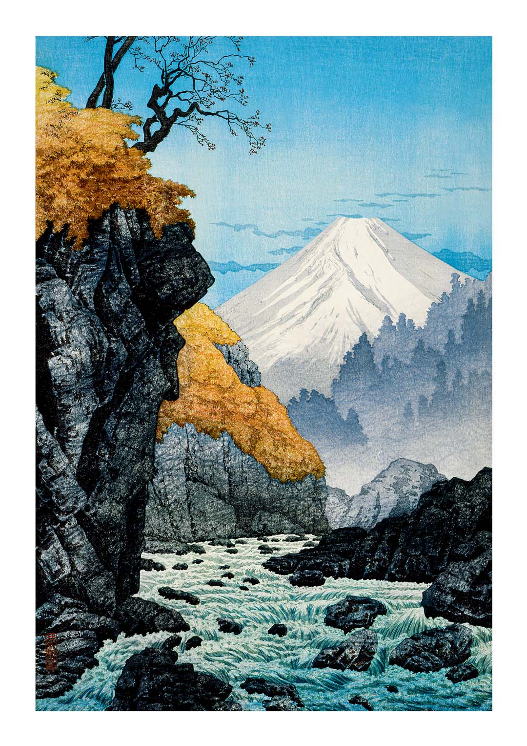 Der Berg Ashitaka von Takahashi Shōtei