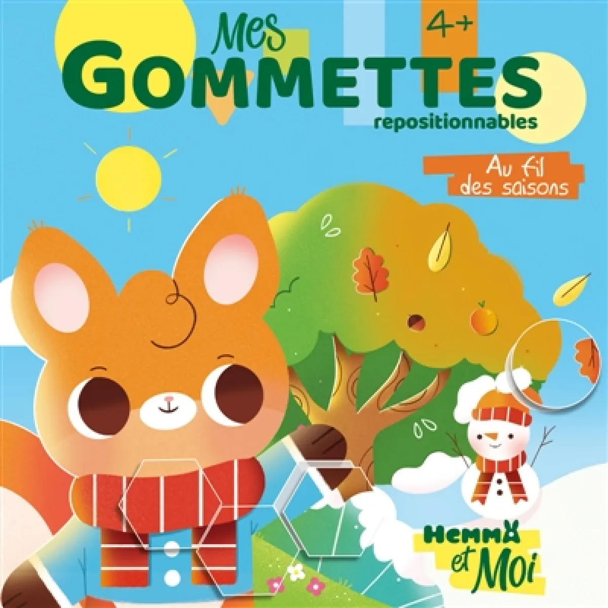 Hemma et Moi : Mes gommettes : Au fil des saisons