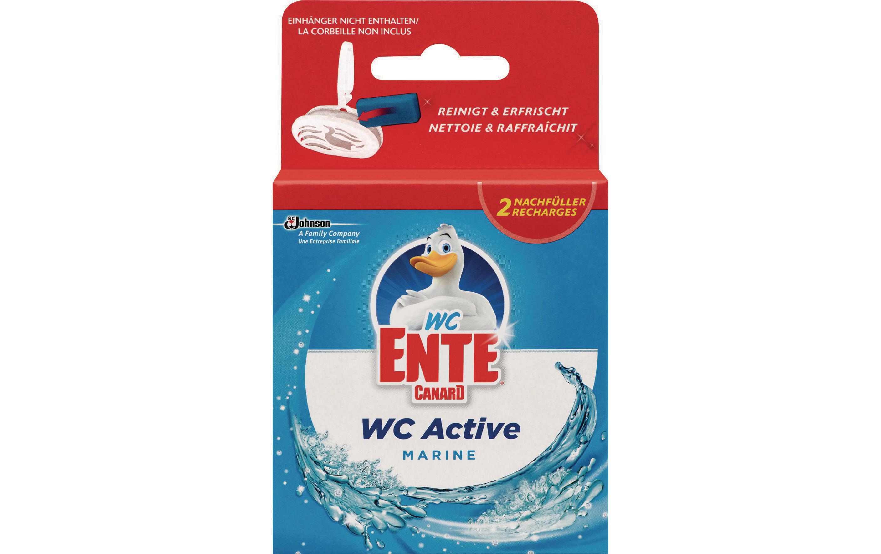 WC-Reiniger WC Active 3in1 Marine Nachfüller 2 StückWC-Reiniger, Stein, Nachfüller