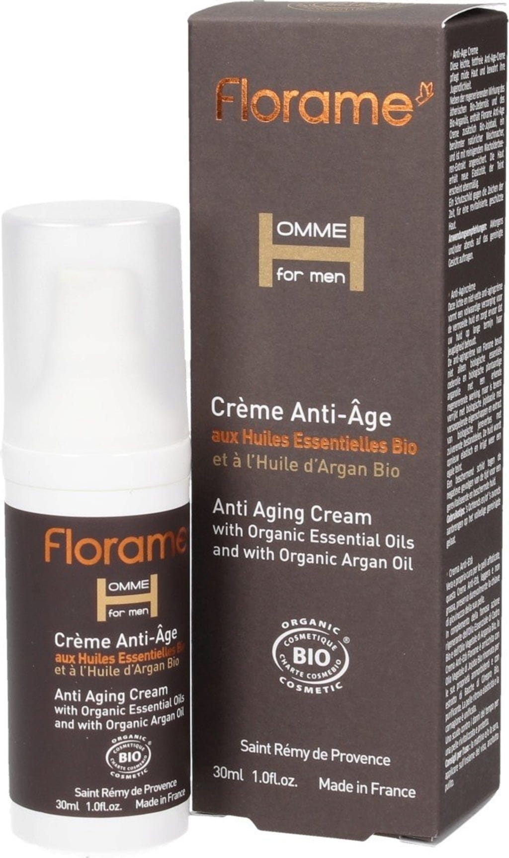 Florame  HOMME Anti Age Gesichtscreme, 30 ml